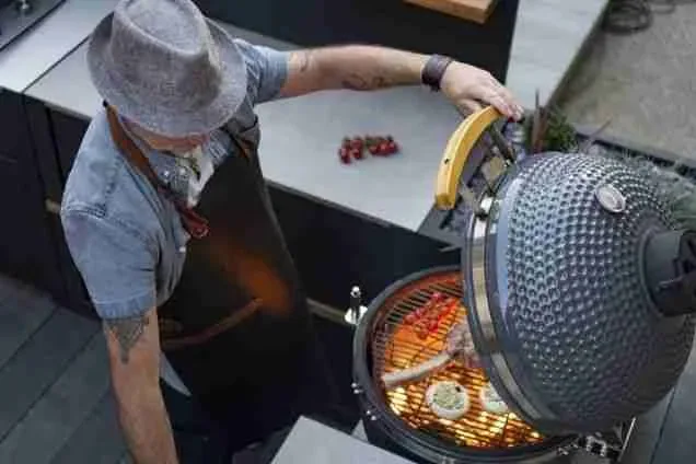 must-have outdoor kitchen features charcoal BBQ