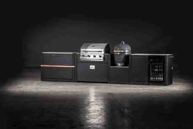 Built in BBQ