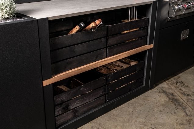 Cabinet Grillo Kitchen Vantage Features