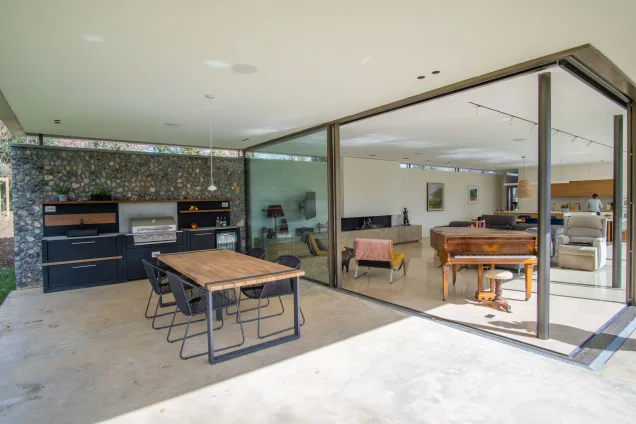 Grillo outdoor kitchen on Grand Designs