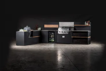 Vantage Kitchen Layouts Grillo Outdoor Kitchen | Layout L0640