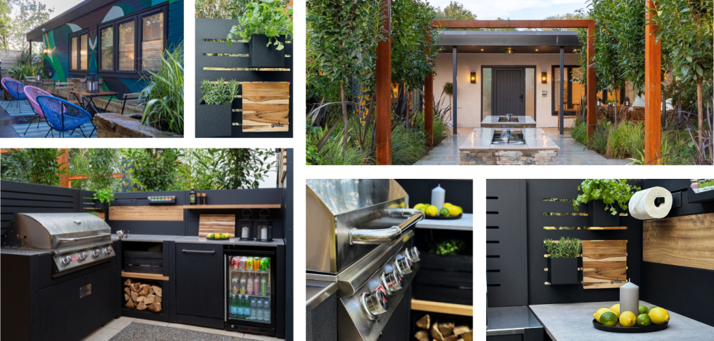 Outdoor Kitchen featured on DIY SOS in December 2023 Christmas Special