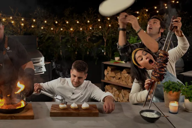 chefs in grillo studio