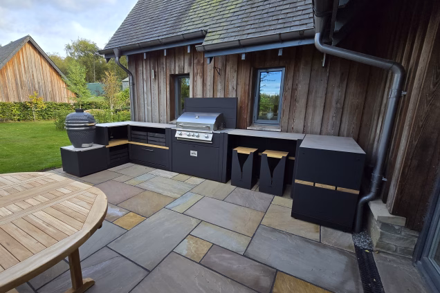 Outdoor Kitchen in Birnam, Perthshire
