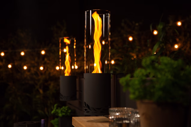 fire light for outdoor kitchen