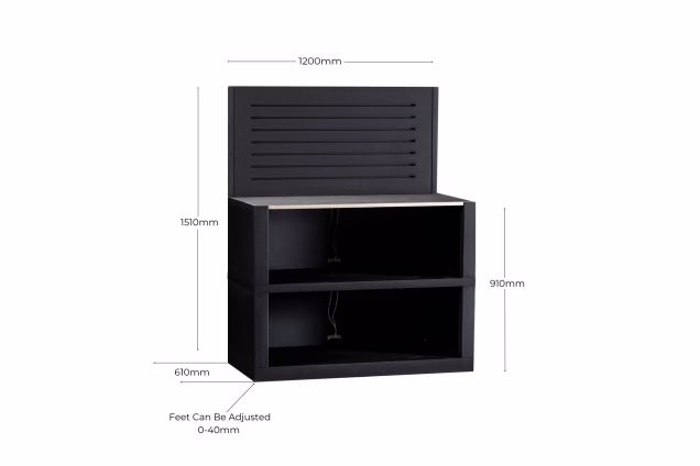 element open cabinet with dimensions